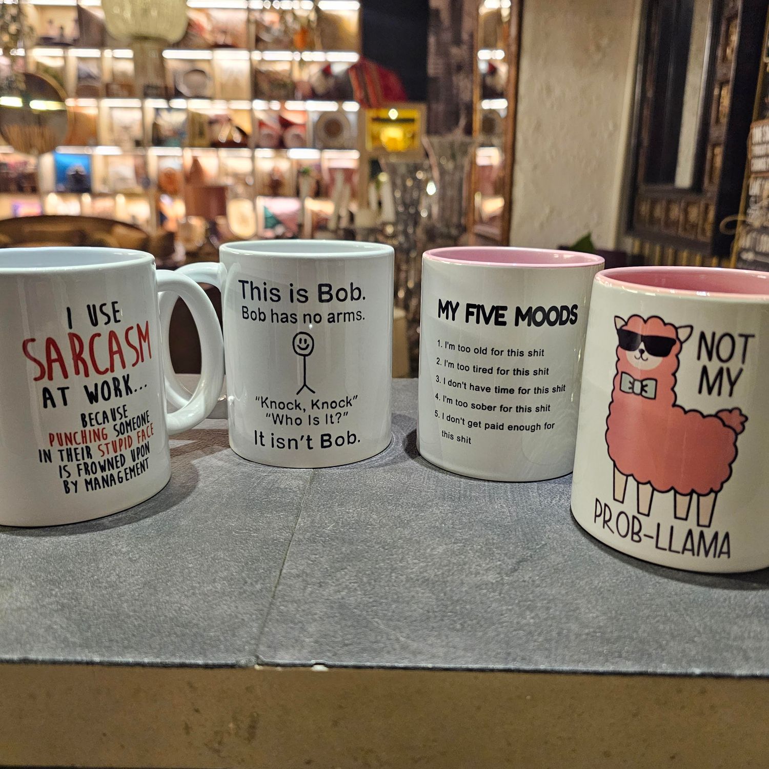 ASSORTED MUG WITH SIGN QUOTE
