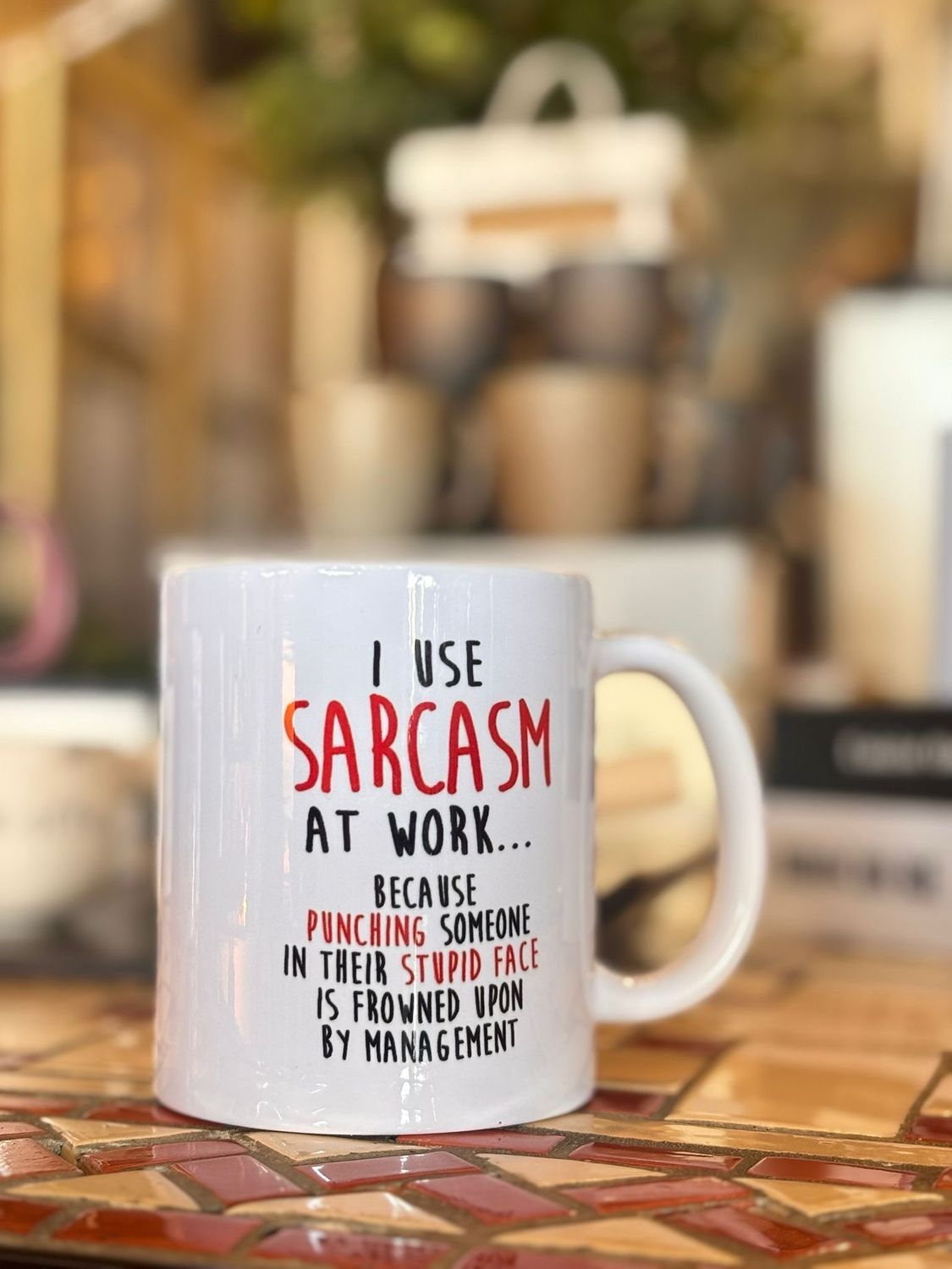 ASSORTED MUG WITH SIGN QUOTE
