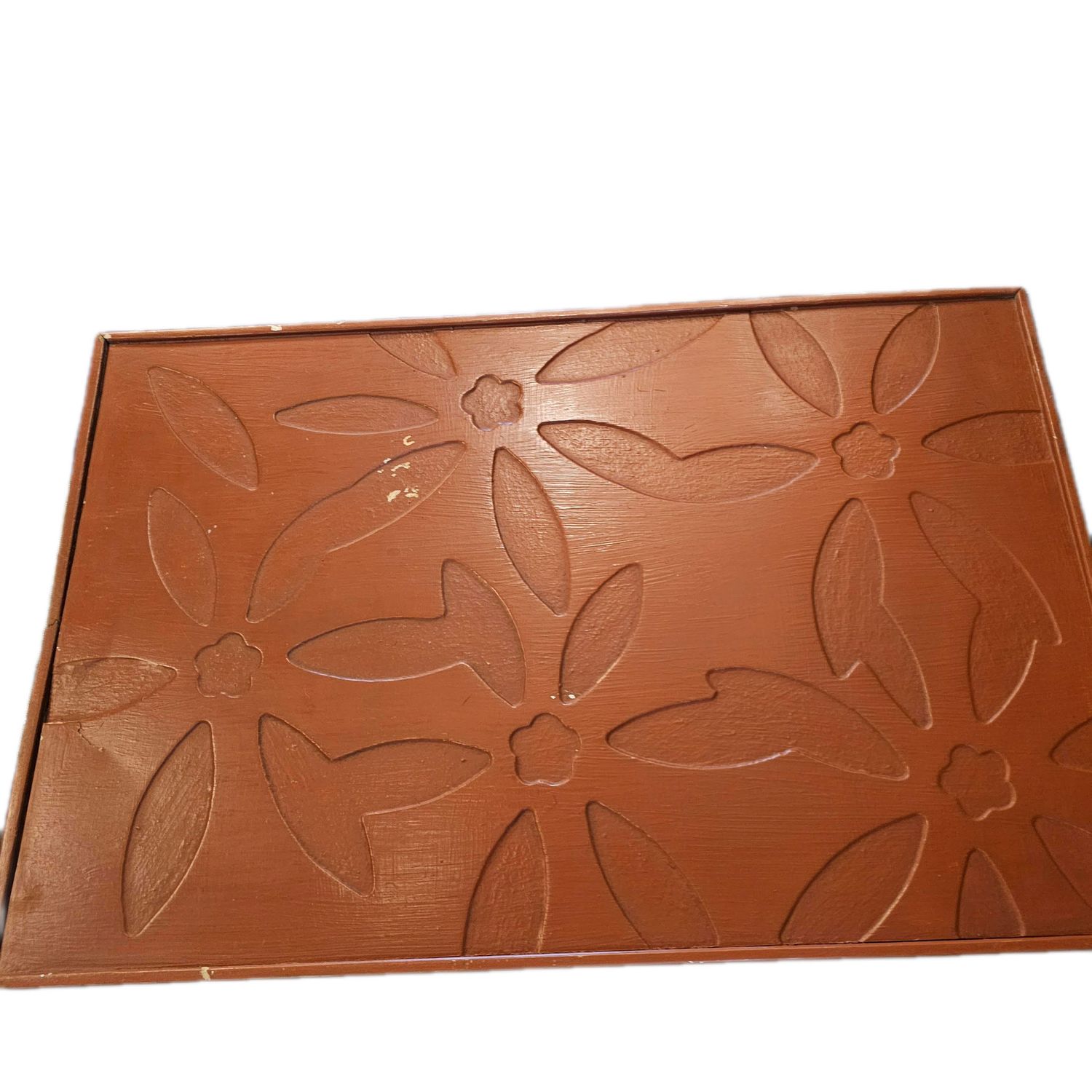 BROWN FRAMED