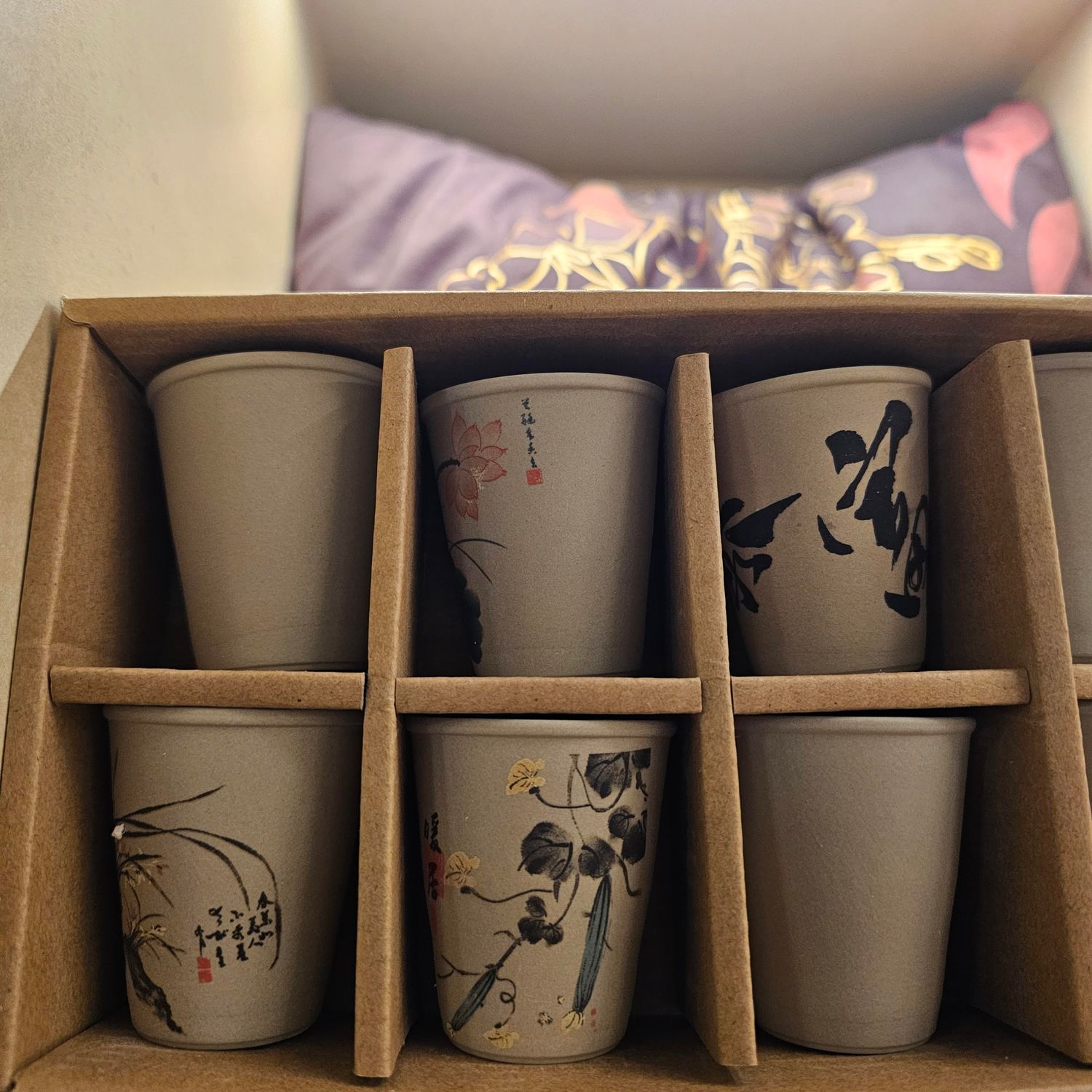 8PCS LAO DUAN COARSE TEA CUP
