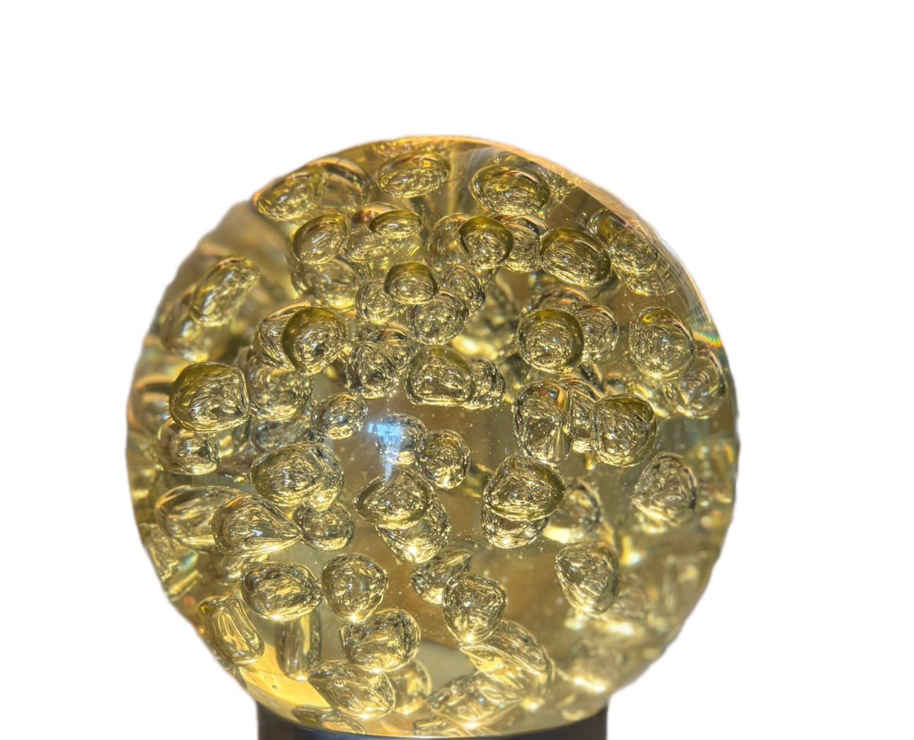 ROUND BUBBLE GLASS LAMP