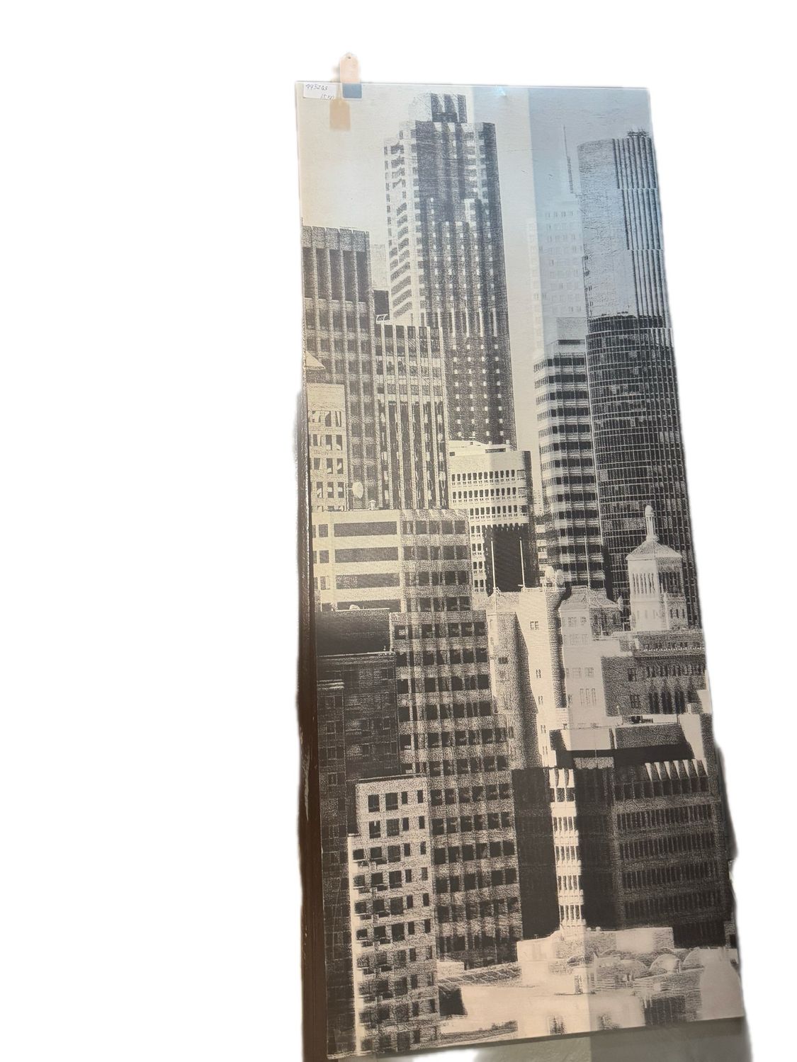 GRAY CITY PRINT FRAMED