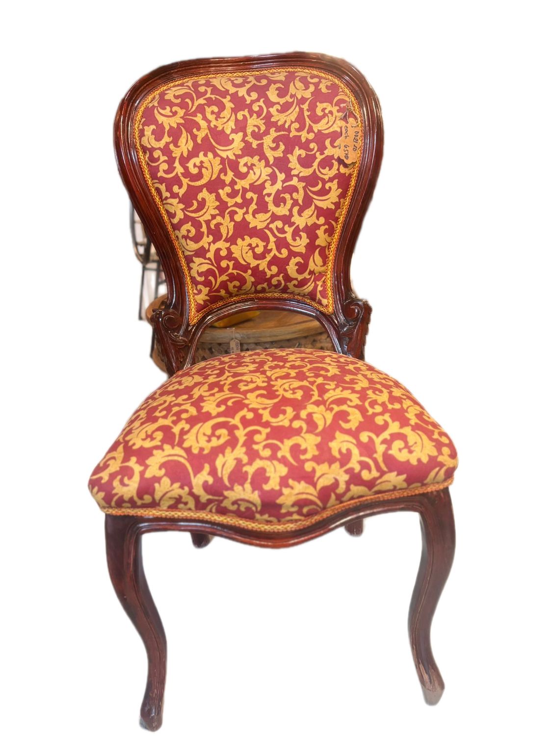 CASA PADRINO BAROQUE DINING CHAIR ANTIQUE LOOK