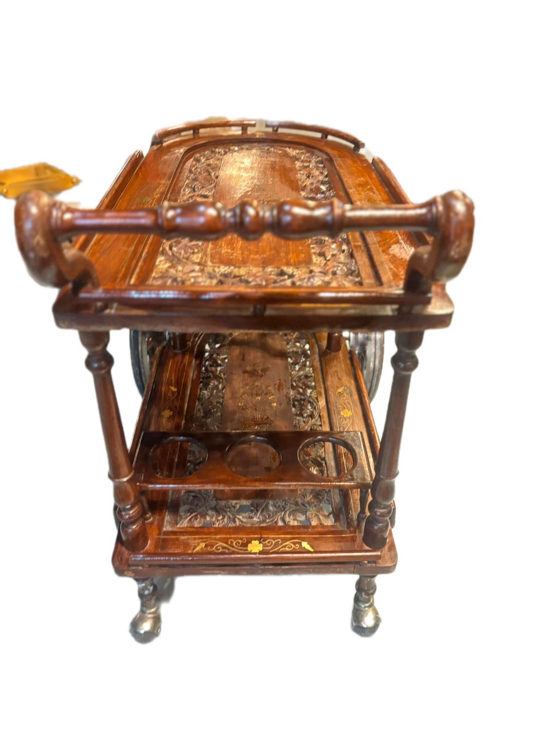 XAVIER HAND CURVED TEA TROLLY