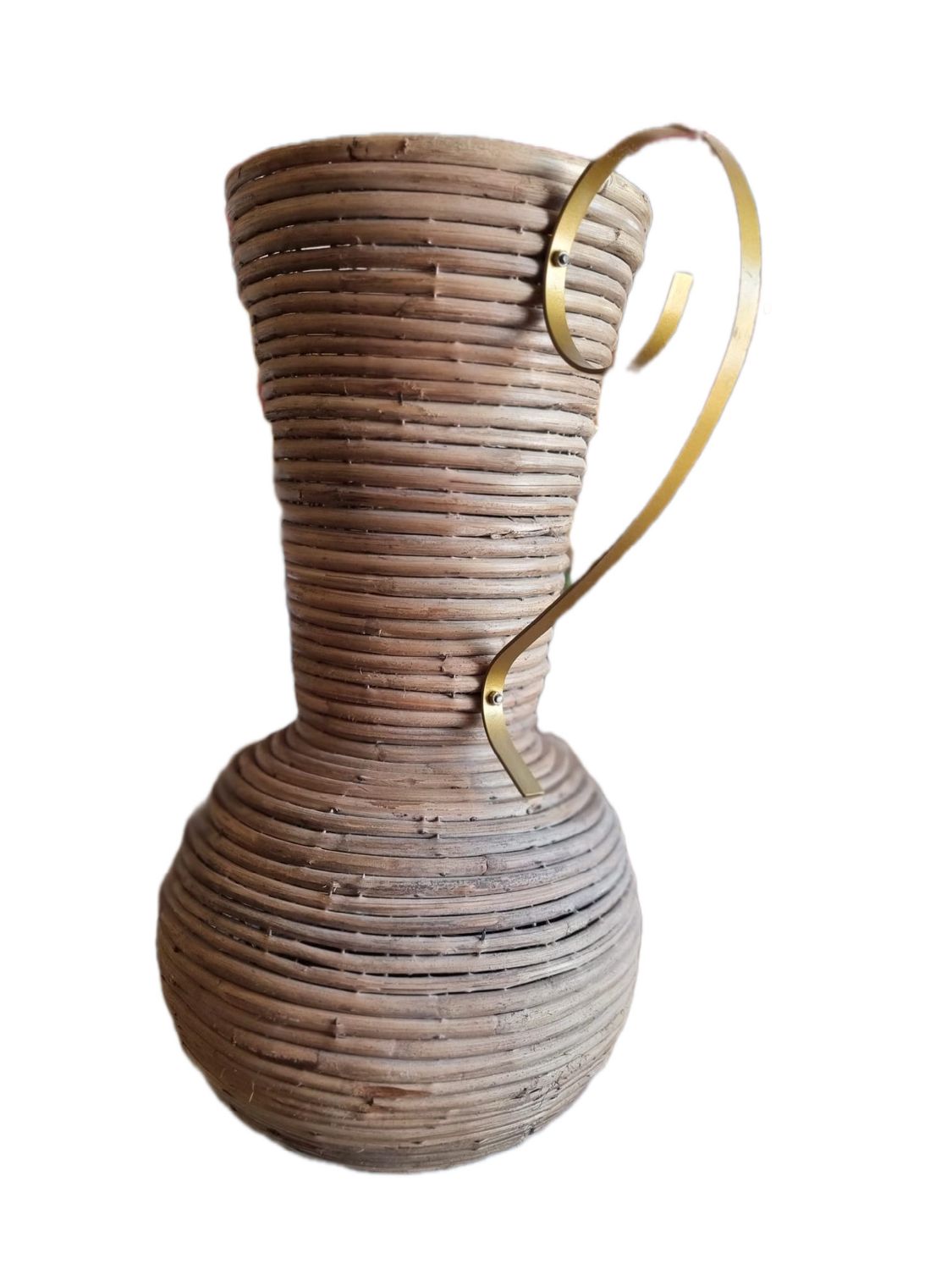 RATTAN VASE PLANT POT