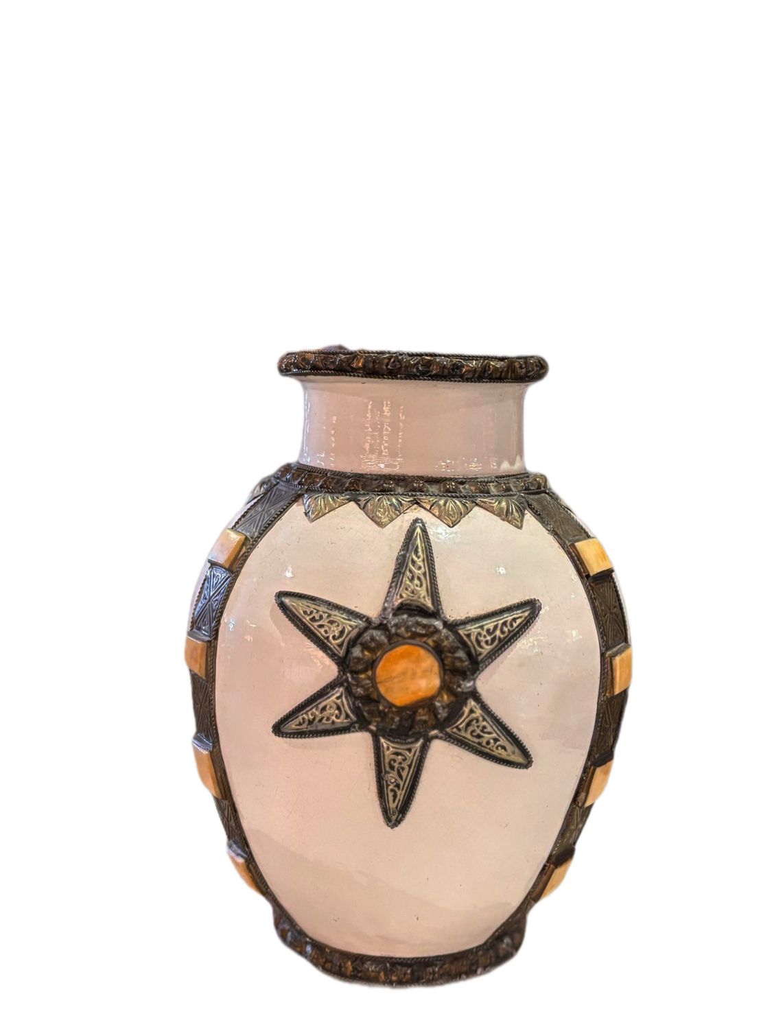 HANDMADE MOROCCAN SAFI VASE