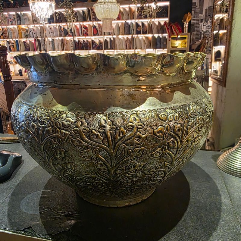 BRASS PLANTER