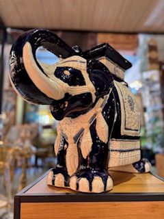 CERAMIC ELEPHANT GARDEN DECOR