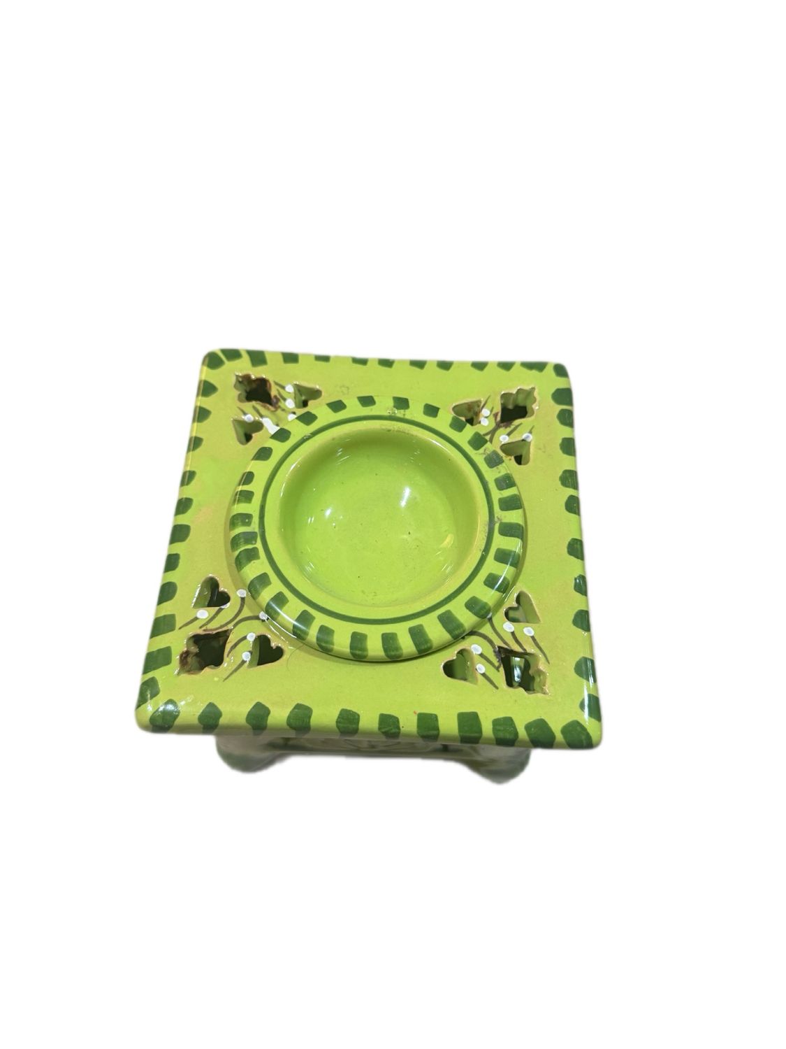 MOROCCAN CERAMIC GREEN OIL DIFFUSER