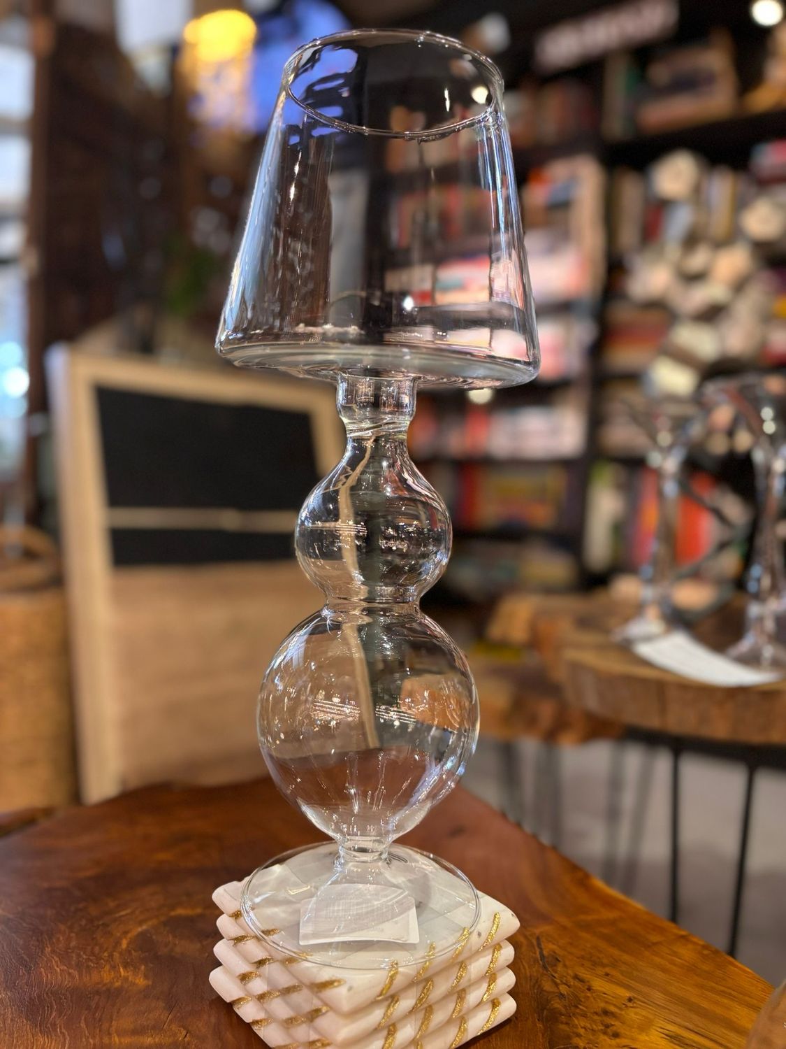 GLASS TALL BIG GOBLET