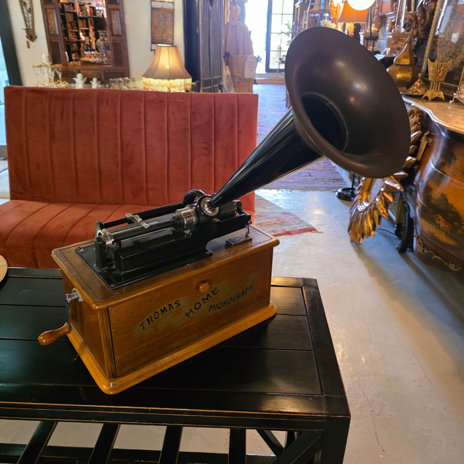 VINTAGE EDISON HOME PHONOGRAPH
