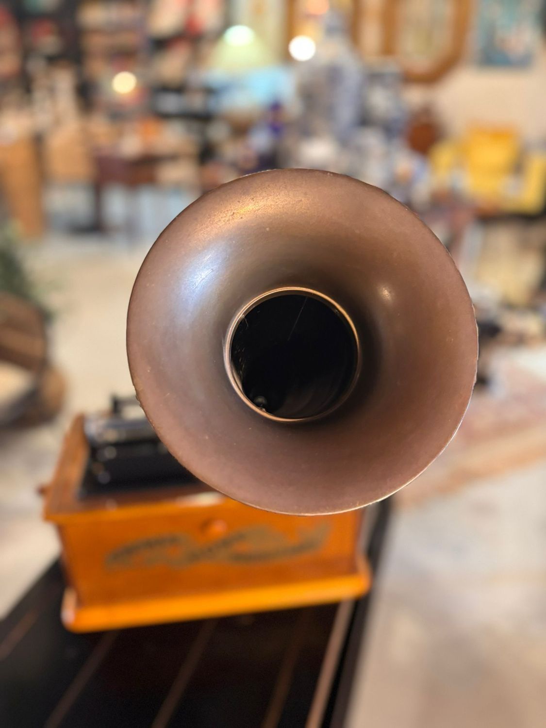 VINTAGE EDISON HOME PHONOGRAPH