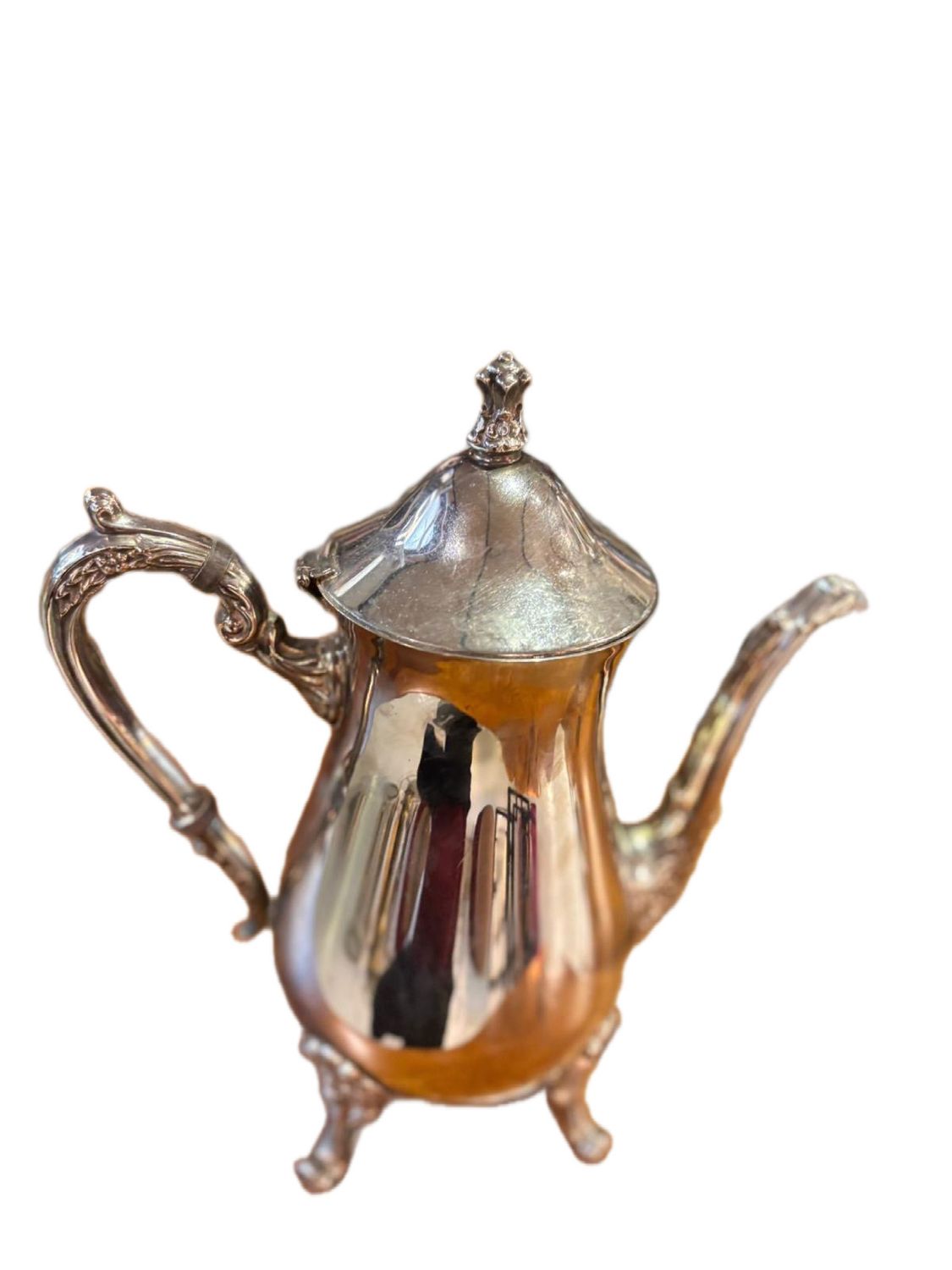   Vintage Silver Plated Coffee Pot