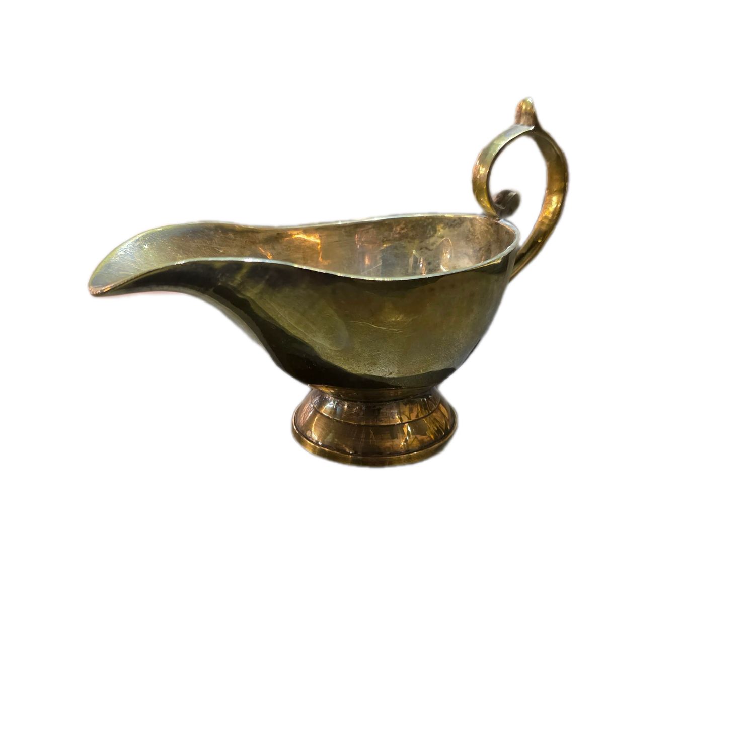 VINTAGE SILVER PLATED GRAVY BOAT OR SAUCE BOAT