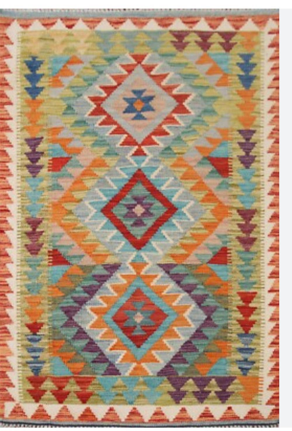 INDIAN SEQUENCE GREEN RED COLOR 83X175