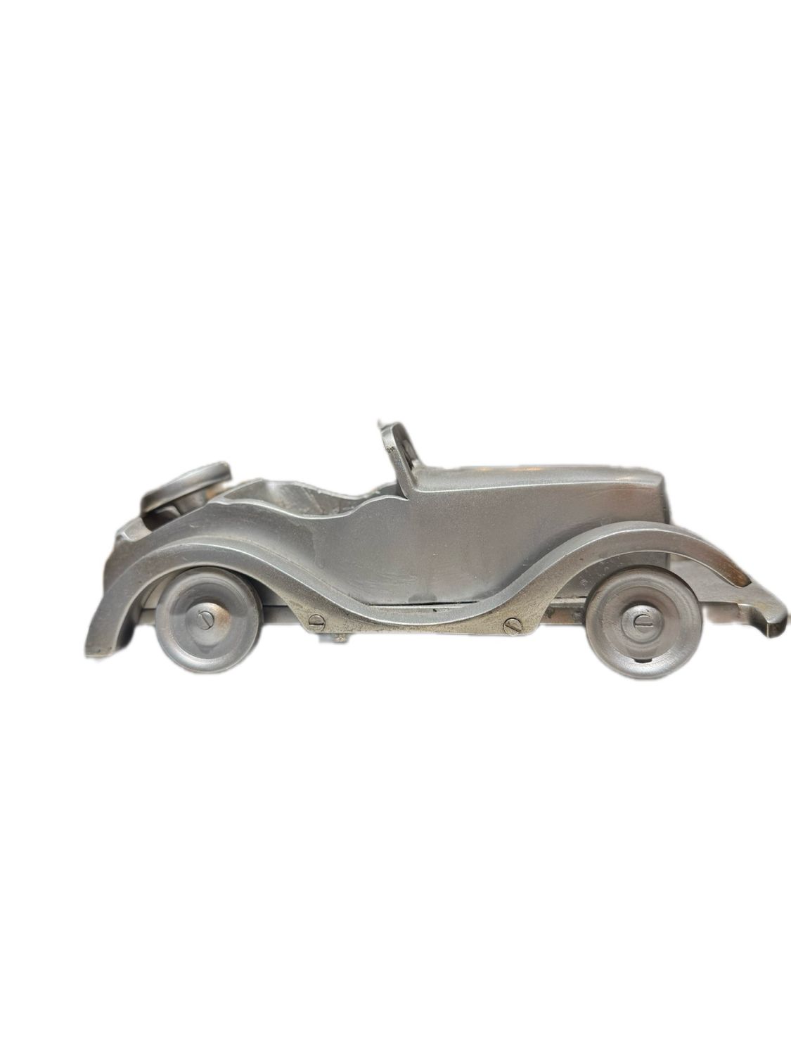 VINTAGE CAST METAL CONVERTABLE CAR FIGURINE