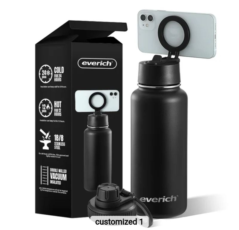 Bouteilles d&#39;eau en acier inoxydable de 32oz