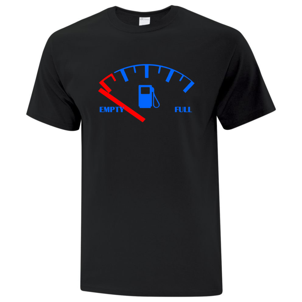 Empty Fuel, Couleur: Noir, Type de T-Shirt: T-Shirt Enfant Cotton