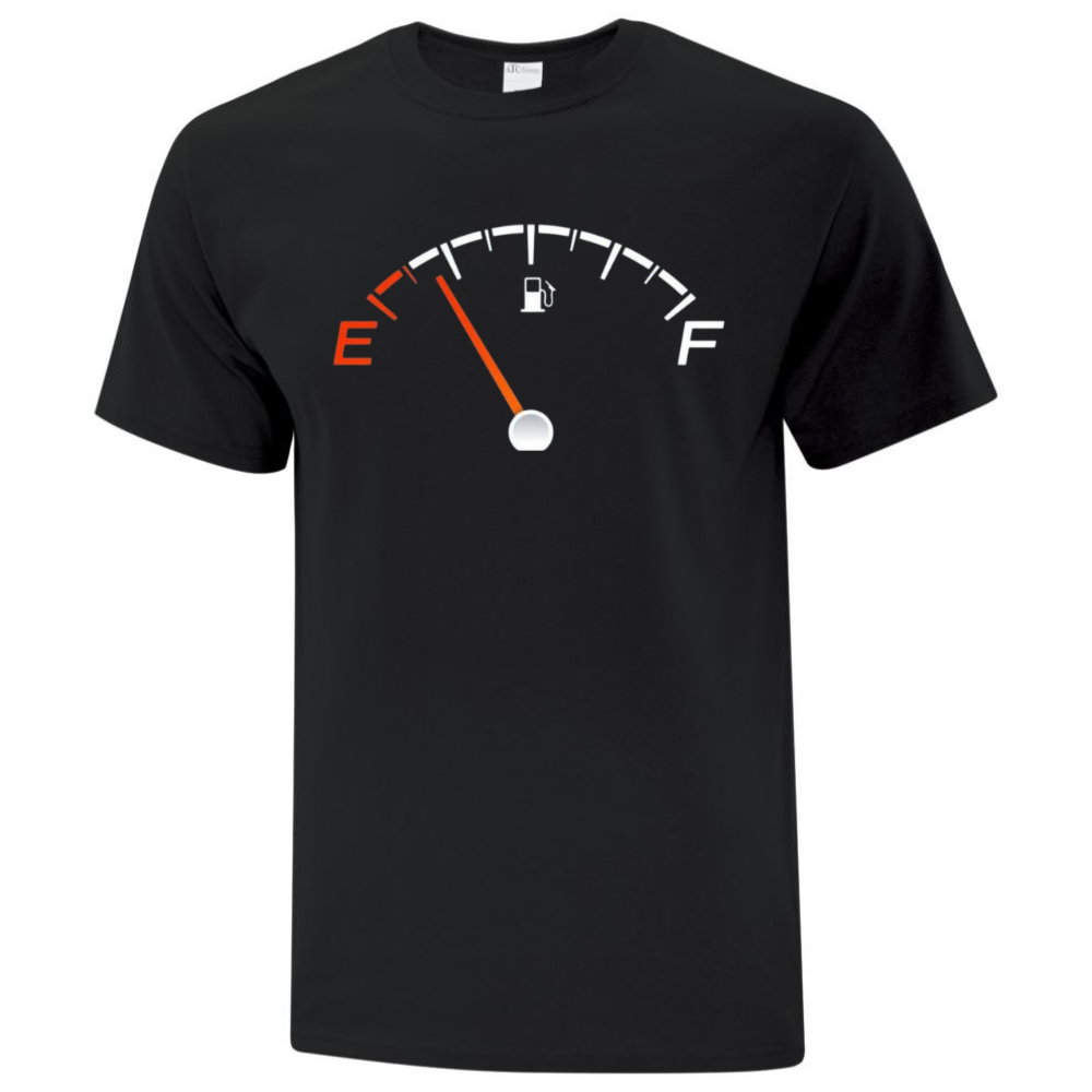 Low Fuel, Couleur: Noir, Type de T-Shirt: T-Shirt Enfant Cotton