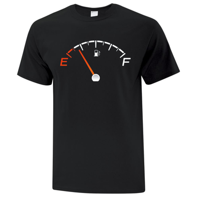 Low Fuel, Type de T-Shirt: T-Shirt Enfant Cotton, Couleur: Noir