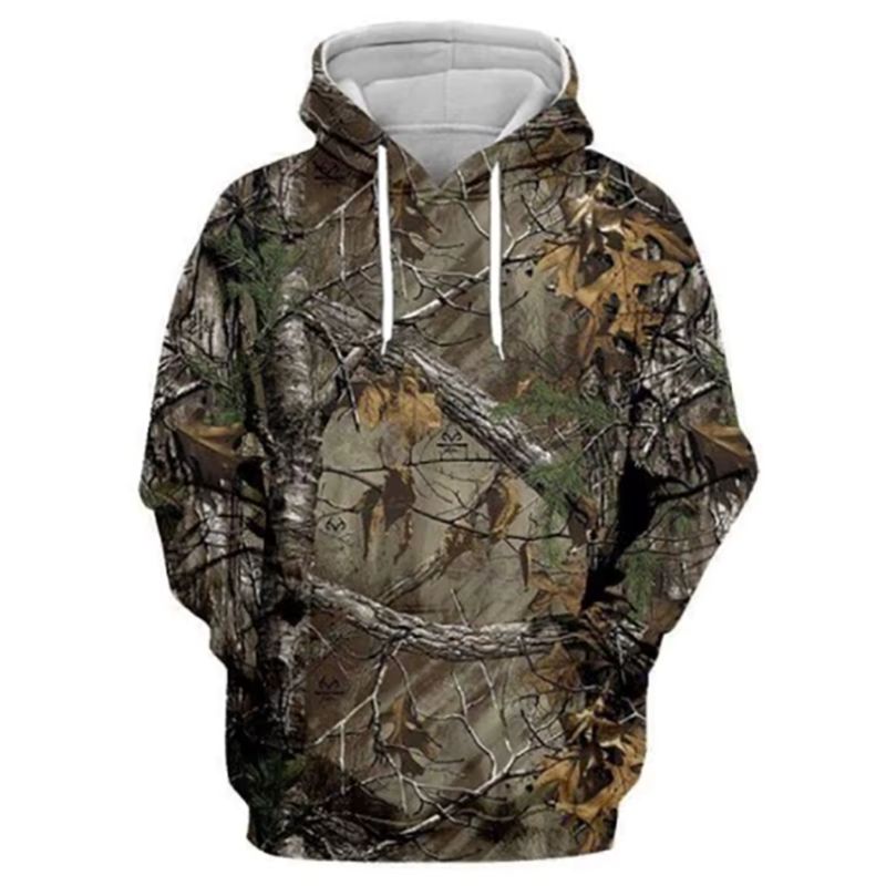 Hoodies chasse et pêche camouflage