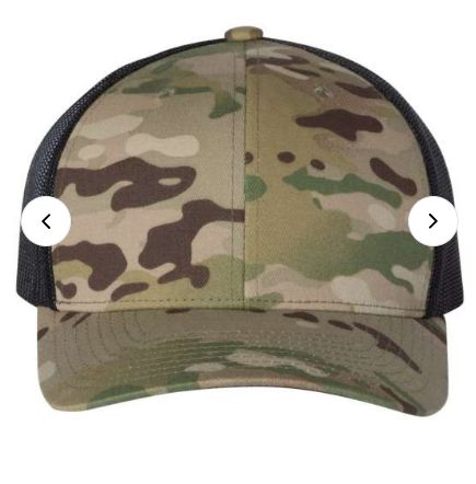 Casquette Retro Trucker, Taille: One Size, Couleur: Camo Multicam Green/Black