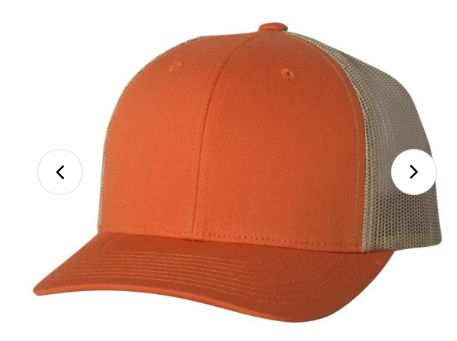 Casquette Retro Trucker, Taille: One Size, Couleur: Rustik Orange/Kaki