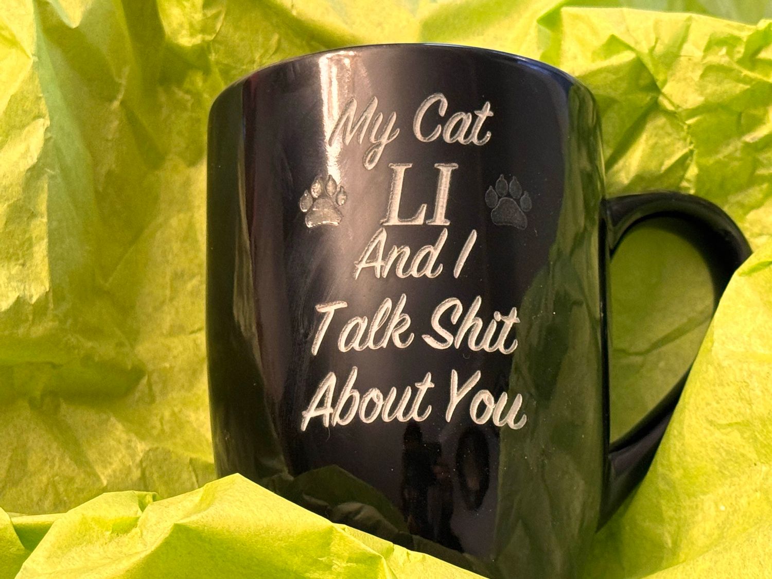 Personalized Cat Lover&#39;s Coffee Mug