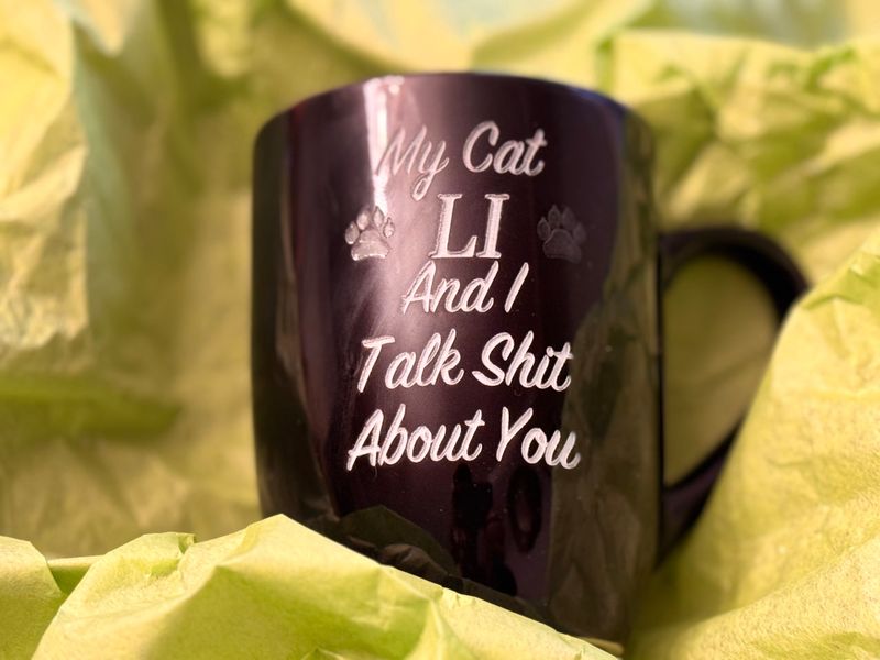 Personalized Laser-Engraved Gifts for Cat Lovers – The Purr-fect Surprise! 🐾❤️