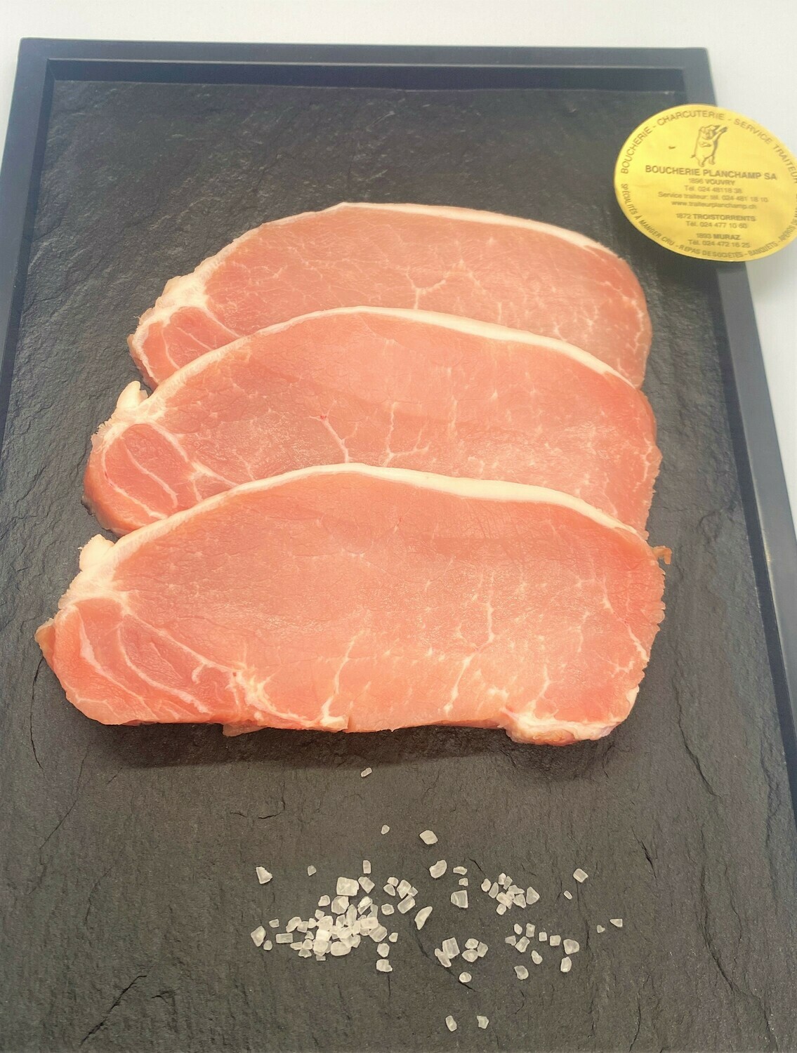 Filet de porc 2 tranches Labellisé Marque Valais