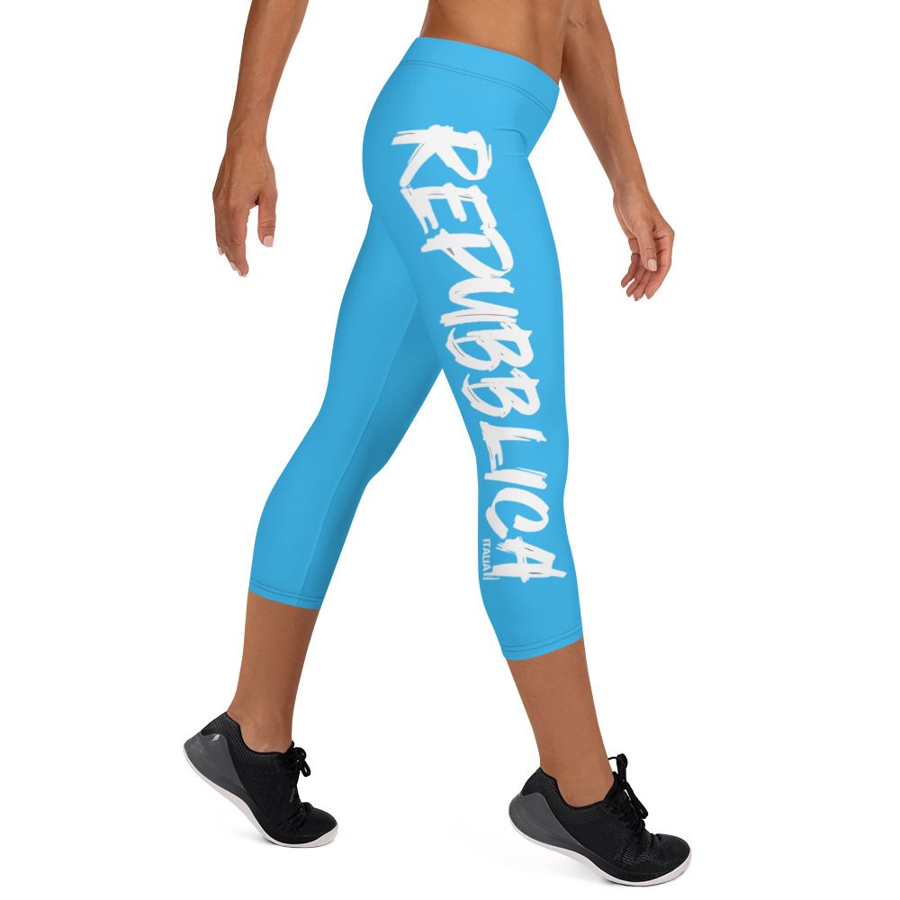 Repubblica Capri Leggings Deep Sky Blue