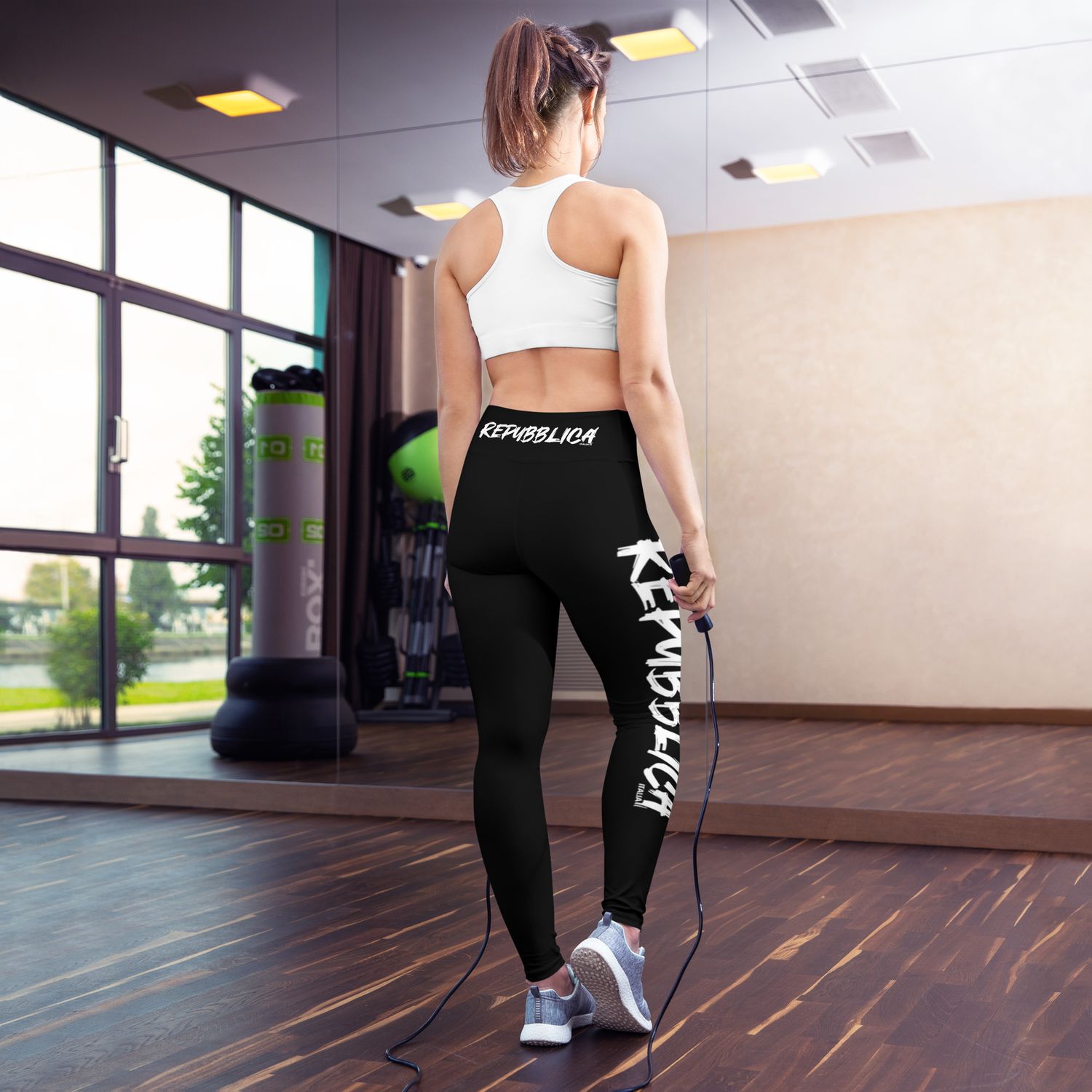 Repubblica Leggings Black