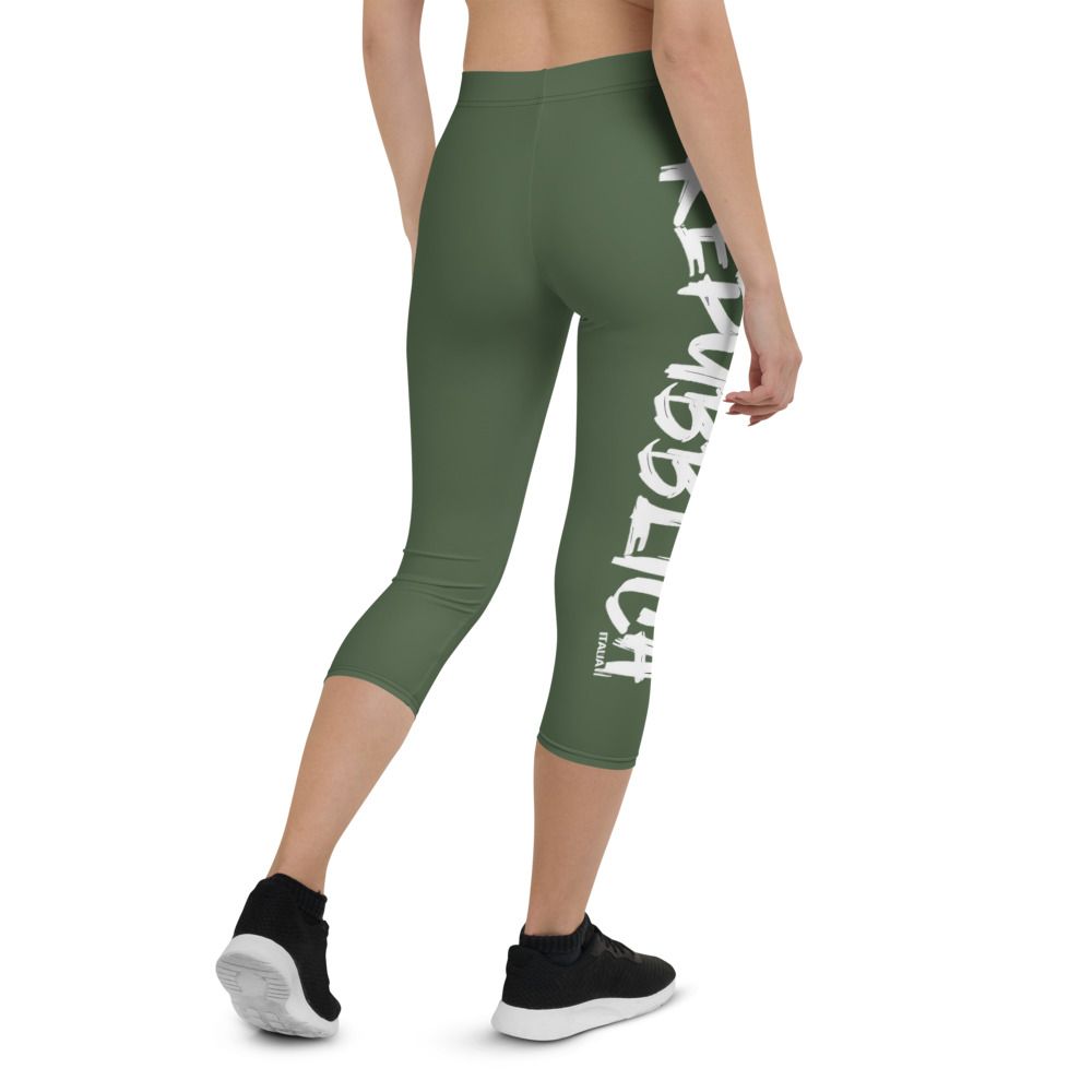Repubblica Capri Leggings Army Green