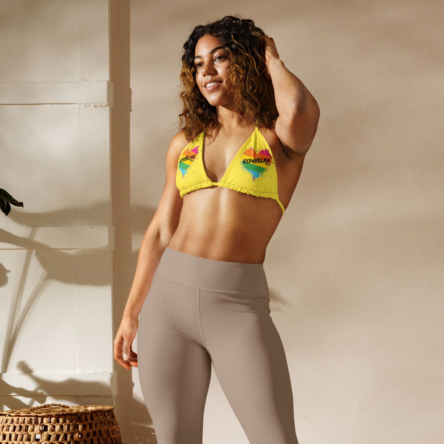 Repubblica Pride Mello Yellow Bikini Top - Mix &amp; Match Colors