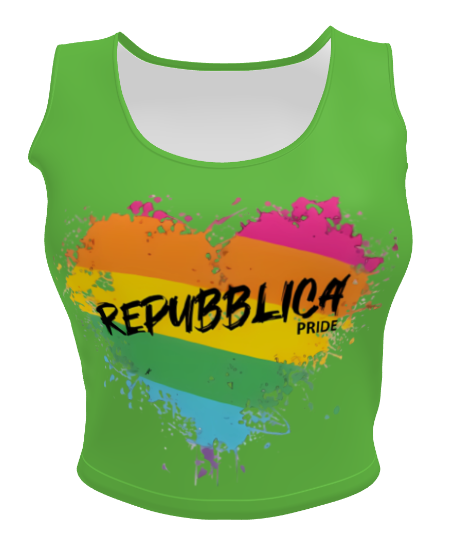 Repubblica Pride Crop Tops
