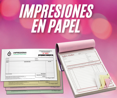 IMPRESIONES EN PAPEL
