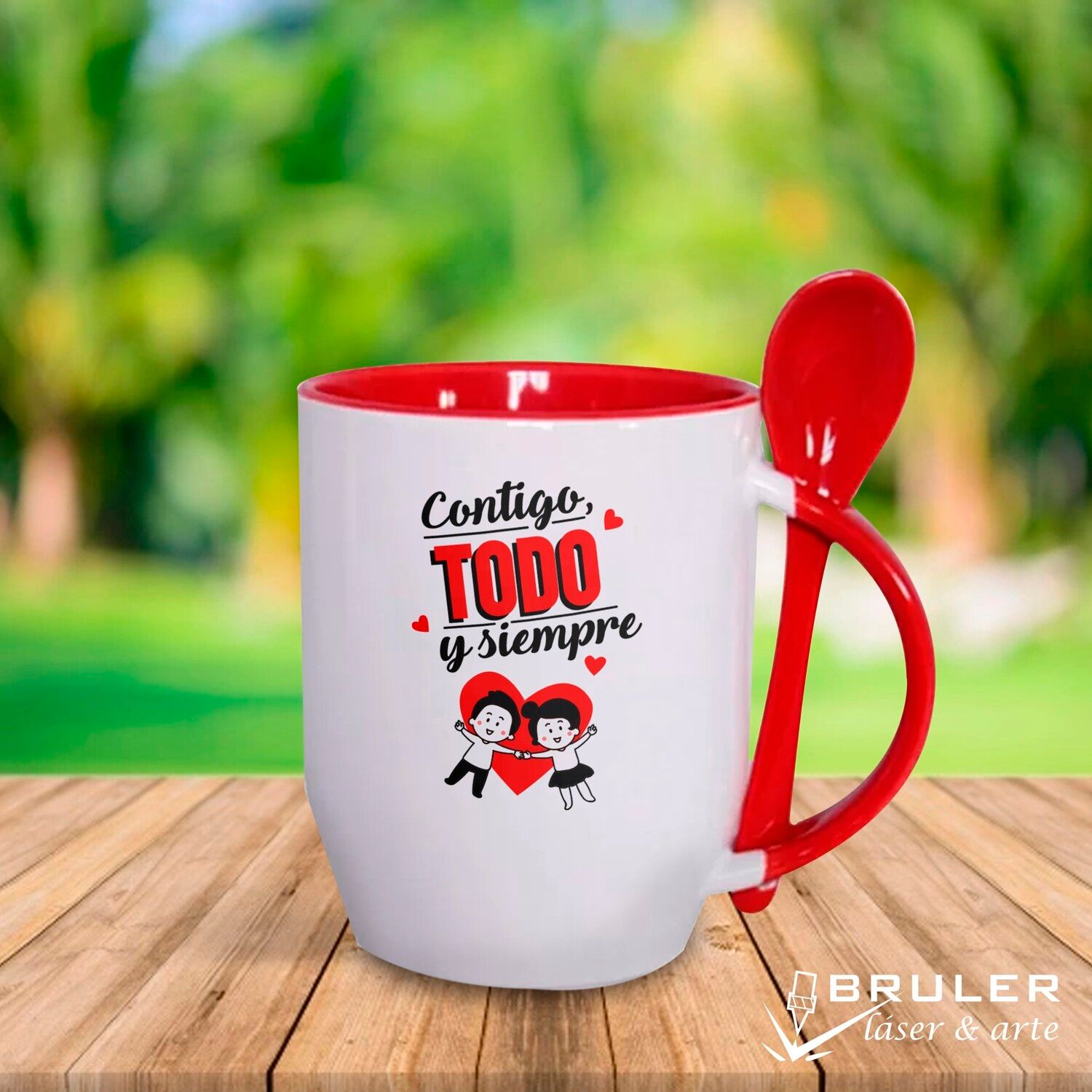 Taza con Cucharita