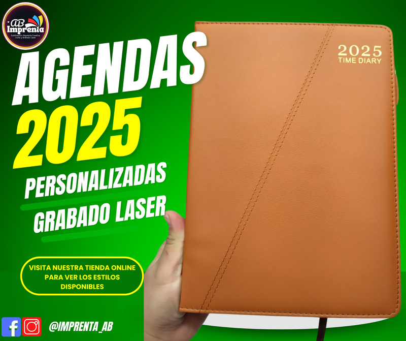 Agenda 2025 Cuero suave