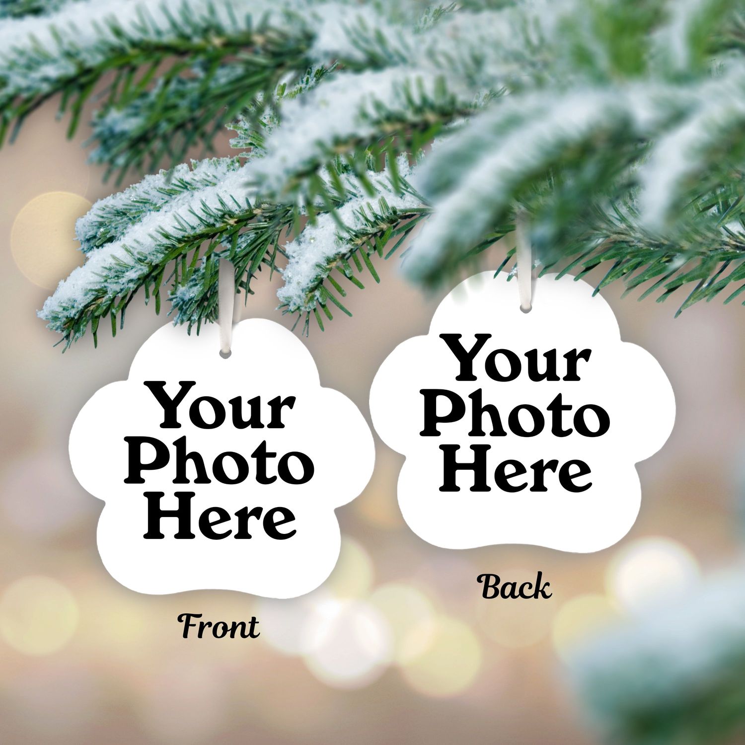 Personalized Pet Christmas Ornament