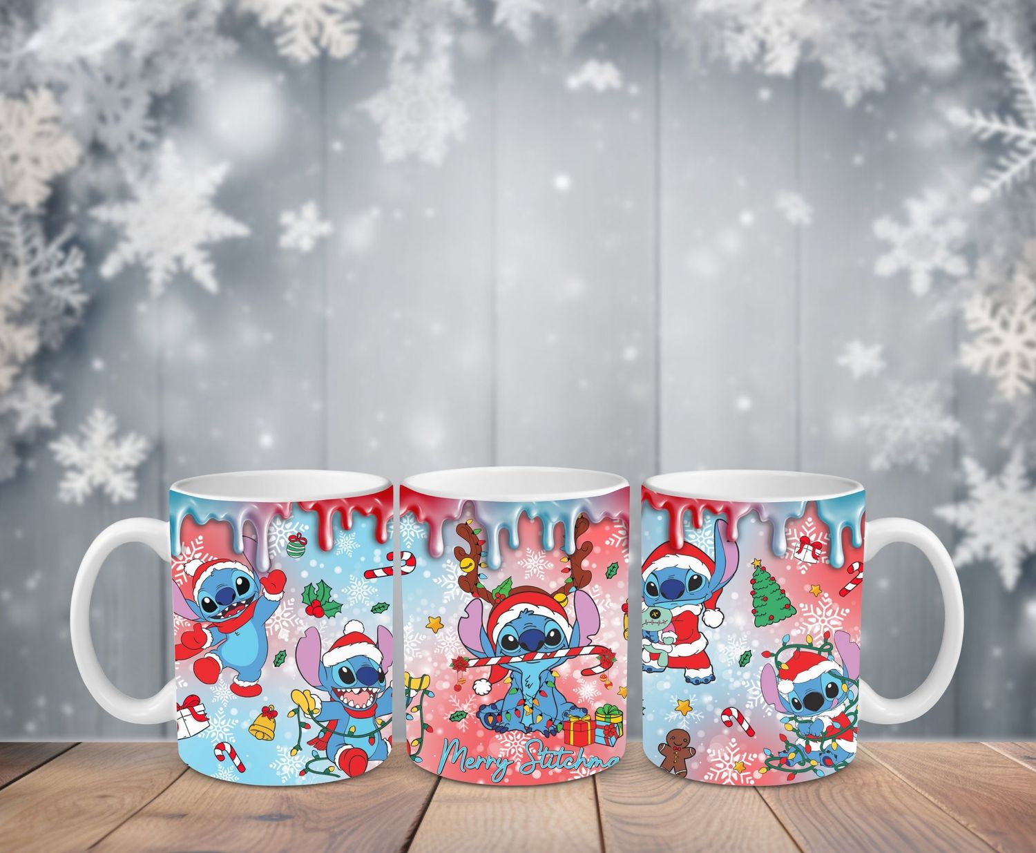 Stitch Christmas Mug