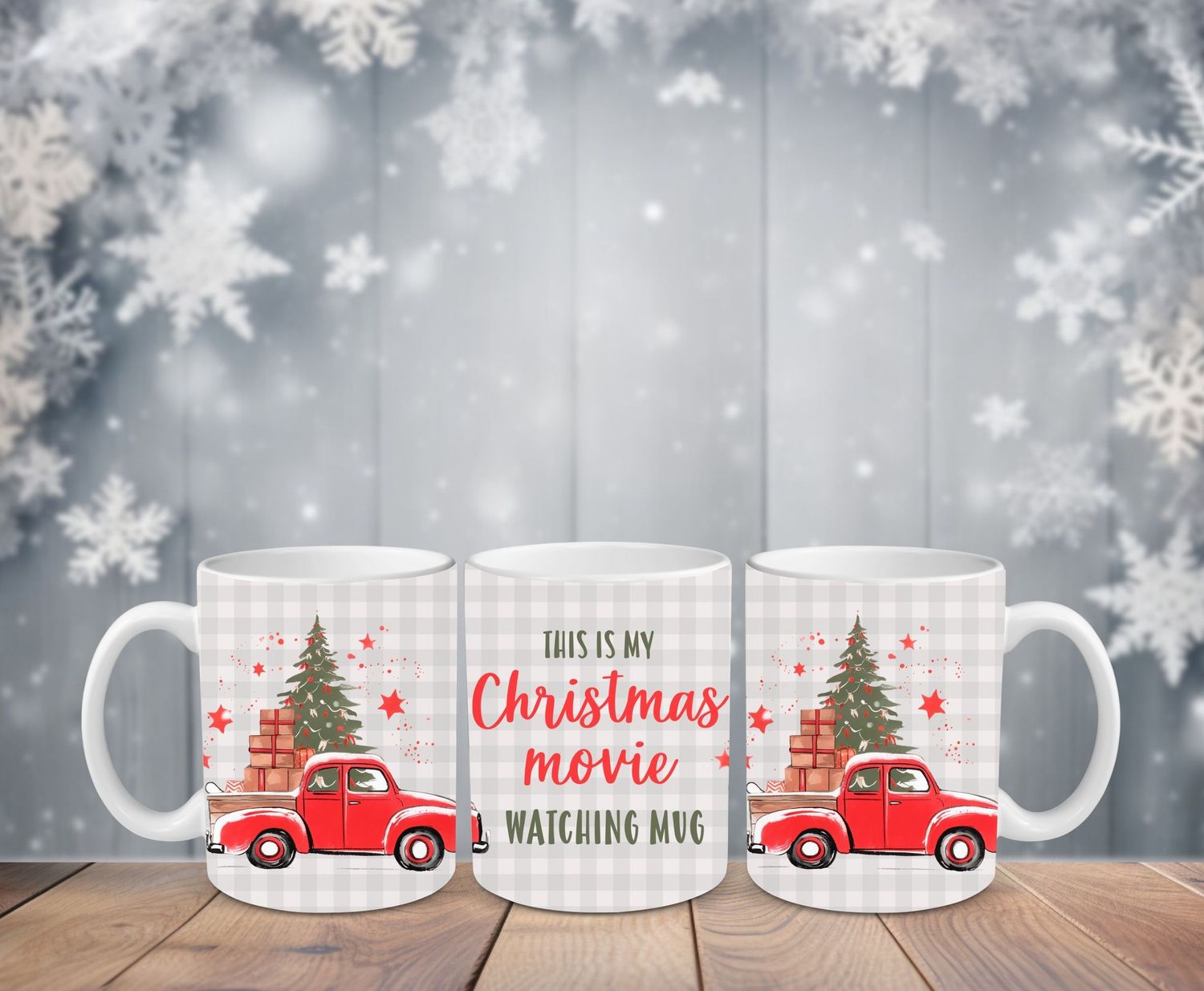 &quot;This Is My Christmas Movie Watching Mug&quot; Mug