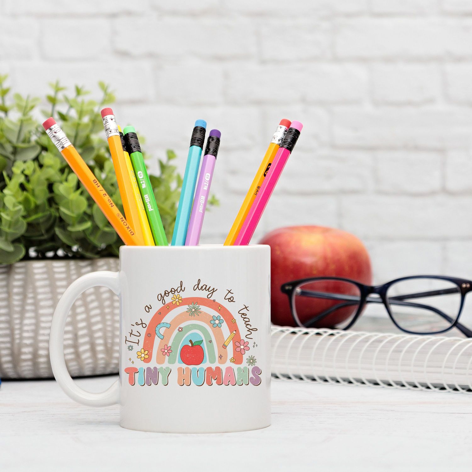 &quot;It&#39;s A Good Day To Teach Tiny Humans&quot; Teacher Gift Mug