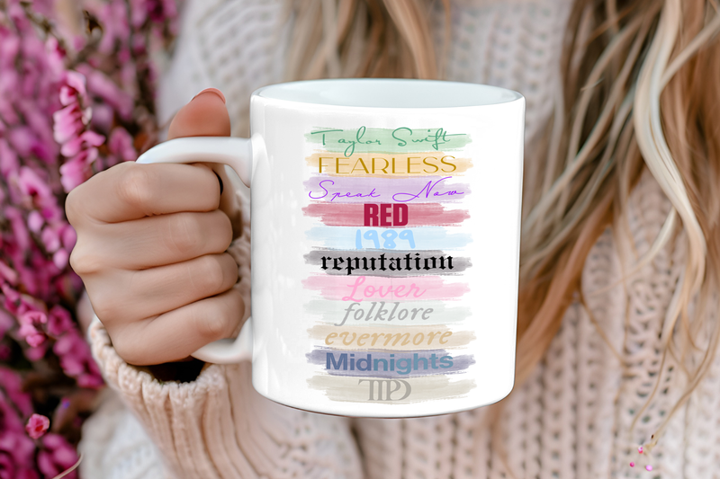 Pop Music Singer Mugs (14 Options)