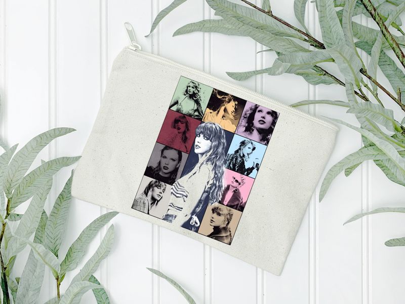 Pop Music Singer Zipper Pouch - Eras Tour Poster