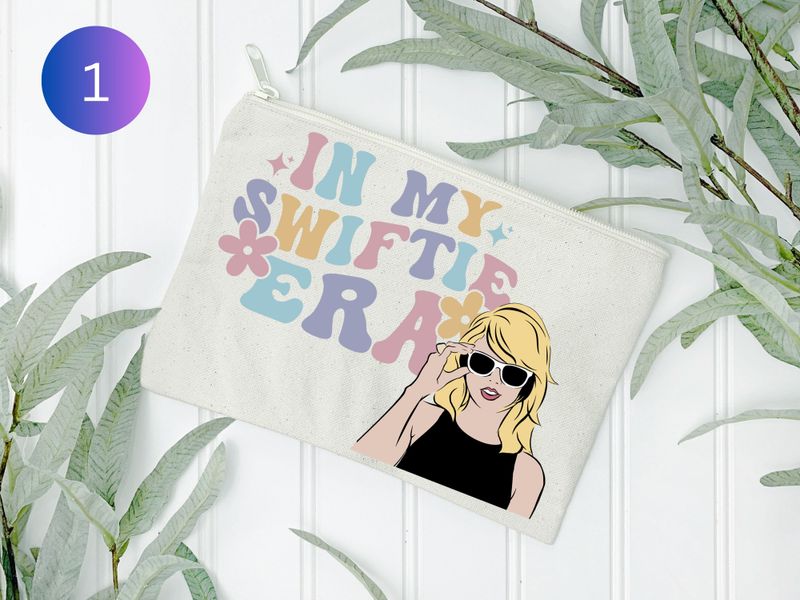 Pop Music Singer Zipper Pouch - &quot;In My Swiftie Era&quot; (3 Options)