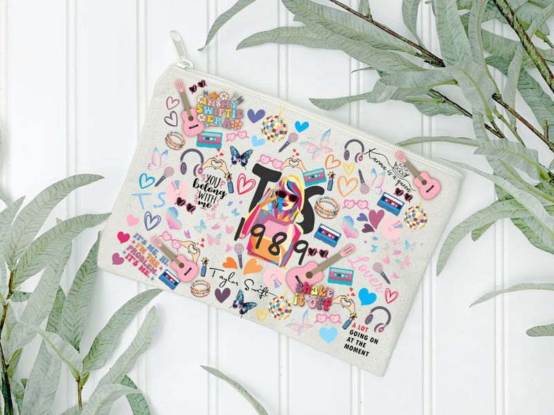 Pop Music Singer Zipper Pouch