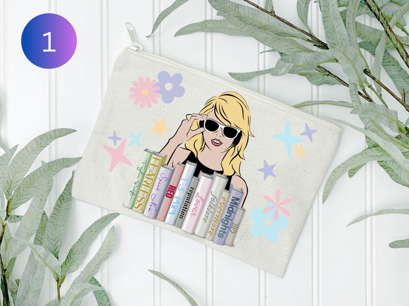 Pop Music Singer Zipper Pouch (4 Options)