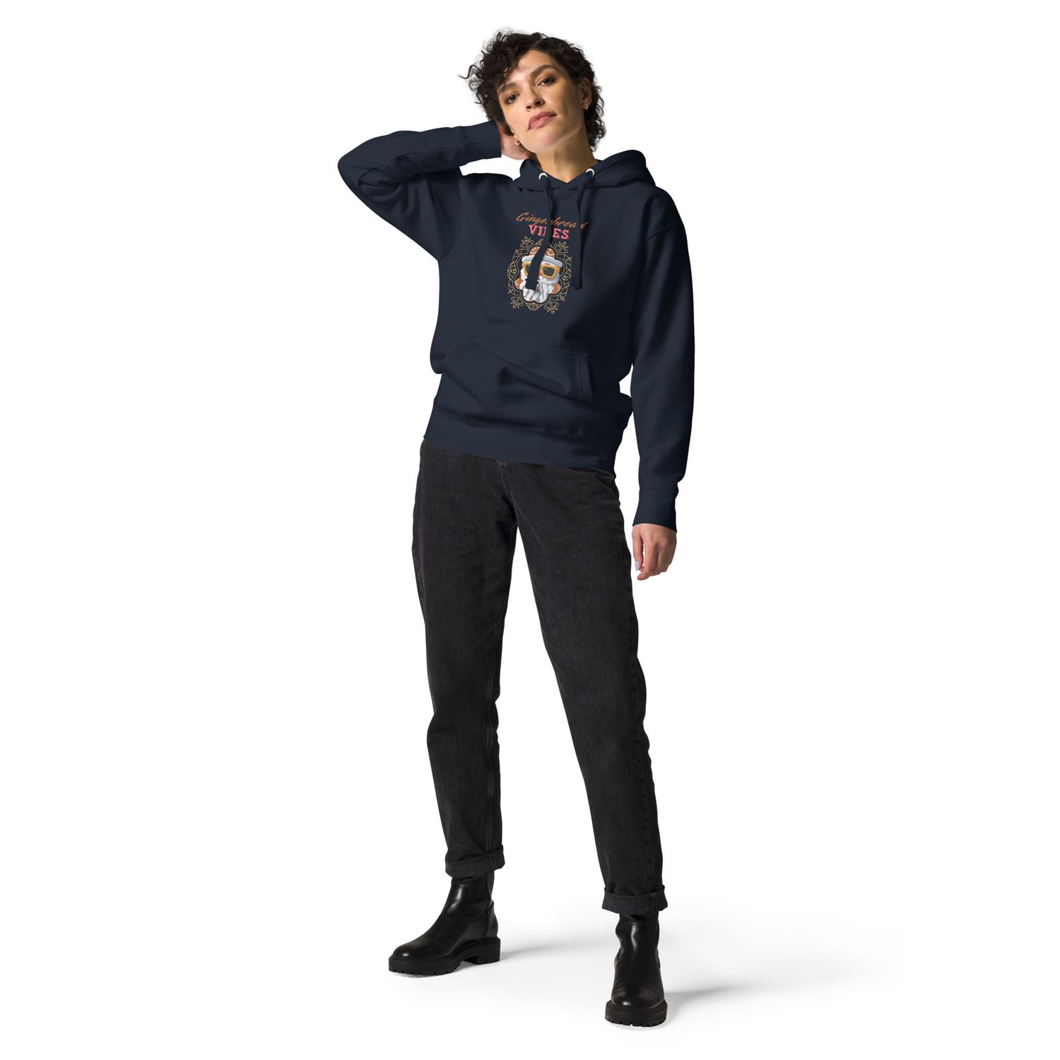 Vibing Santa Unisex Hoodie