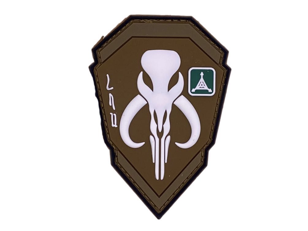 MANDALORIAN BROWN PVC patch