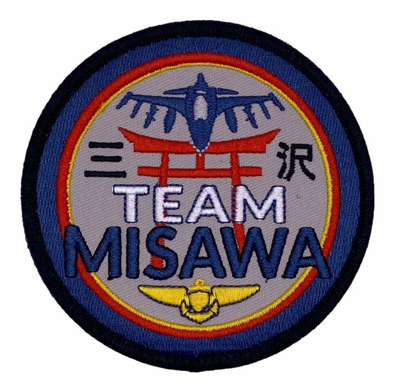 TEAM MISAWA embroidered patch